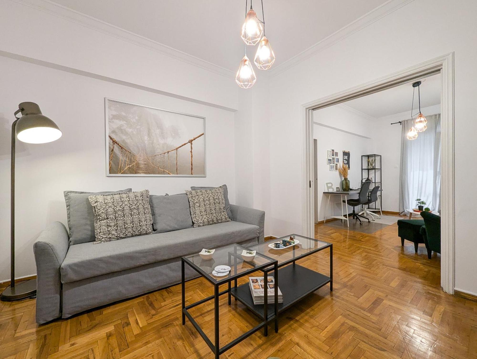 Spacious Apt For 5 Guests Next To Acropolis&Metro Athens Exterior photo