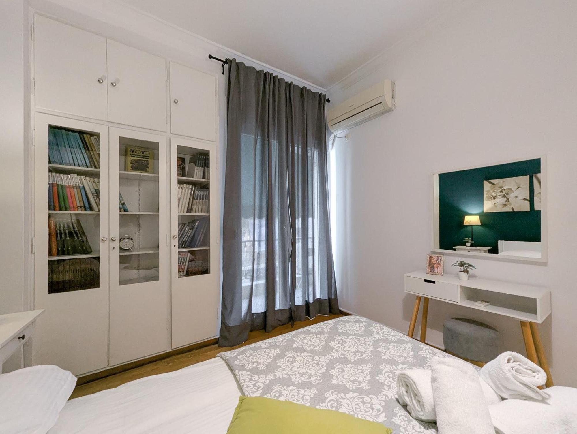 Spacious Apt For 5 Guests Next To Acropolis&Metro Athens Exterior photo