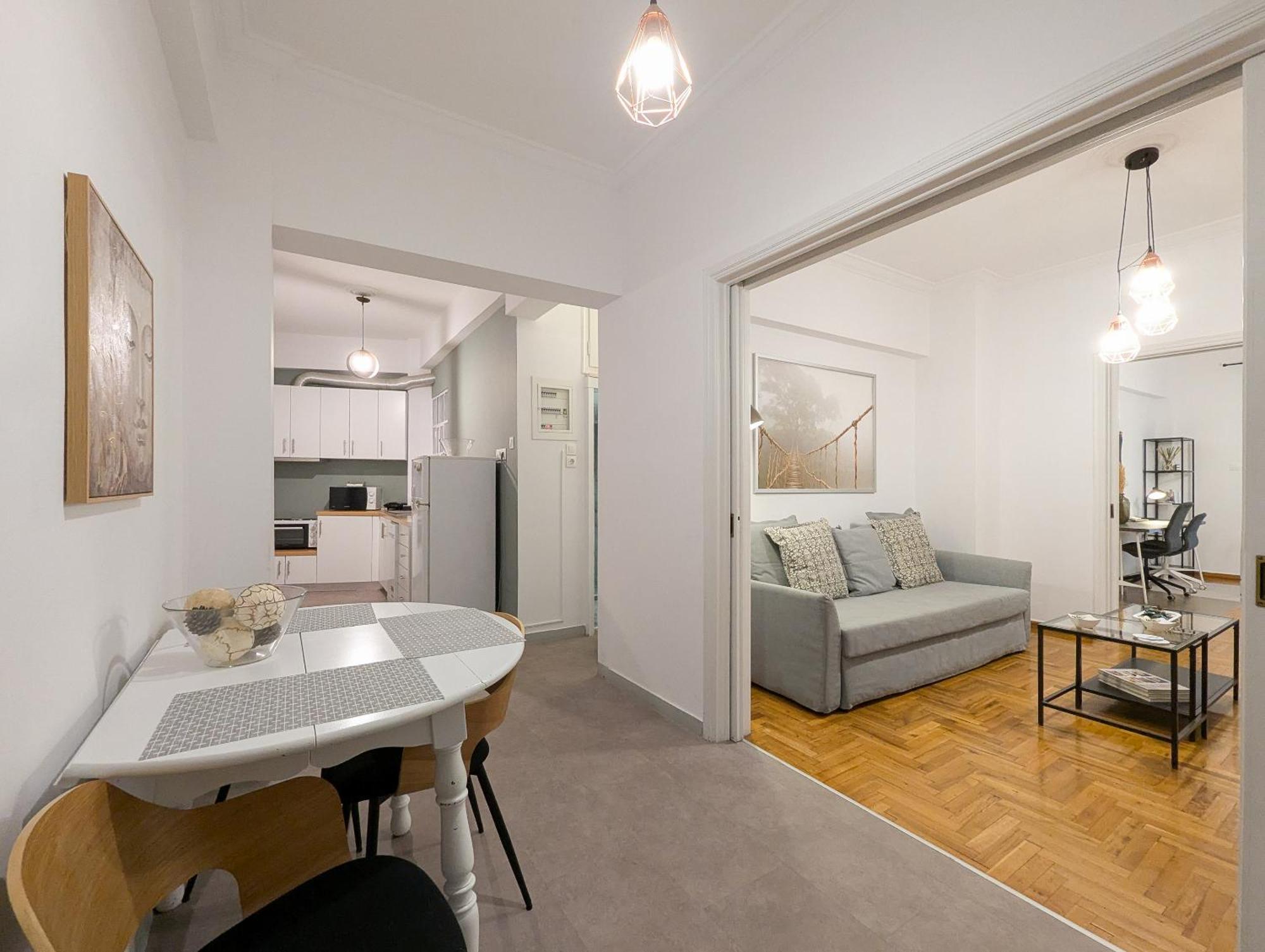 Spacious Apt For 5 Guests Next To Acropolis&Metro Athens Exterior photo